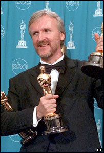 James Cameron has won the first Harold Lloyd award