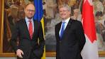 The Prime Minister of Canada to visit Ukraine and meet with Yatsenyuk
