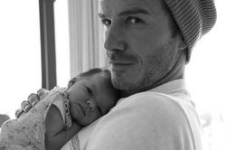 David Beckham: daughter makes me go grey