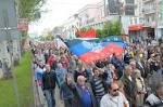 Supporters of federalization of Ukraine has held the Executive Committee of the city of Donetsk
