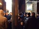 "Right sector" had a fight with the guards casinos in Odessa
