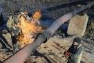 The shelling of the Ukrainian security forces damaged a gas pipeline in Donetsk
