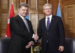 Meeting Poroshenko and the Prime Minister of Canada was held in Kiev
