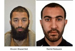 The names of two terrorists, staged an attack in Central London