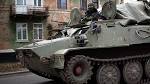 Journalist: in Yasinovataya no Ukrainian tank columns no
