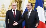 The meeting of Putin and Hollande began in the capital of Russia
