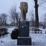 3 of the Lenin monument was destroyed during the day, in the Odessa region of Ukraine
