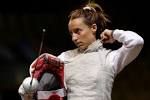 The Great sabre fencer won her third individual gold at the European Championships
