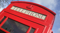 British villagers turn telephone booth into library