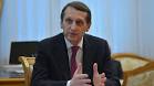 The EU is not currently to the issues of Ukraine, believes Naryshkin
