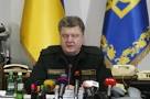 Poroshenko believes that the introduction of UN peacekeepers in Ukraine will de-escalate

