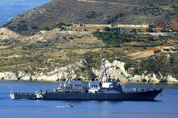 American destroyer enters Black sea