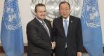 UN Secretary-General and the Prime Minister of Ukraine discussed the Minsk consensus
