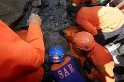 In Indonesia, rescue workers are searching for survivors after the earthquake