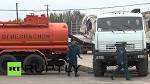The humanitarian convoy of the EMERCOM of Russia came to Lugansk
