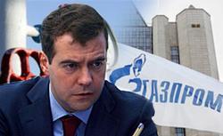 Medvedev: Russian Gazprom could become world`s richest company