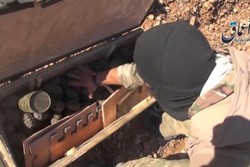 The Syrian military has identified the supply of arms from the US to terrorists