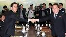 Talks began between North Korea and South Korea?