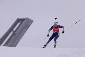 Biathlete Loginov won silver in the sprint at the world Championships in Sweden