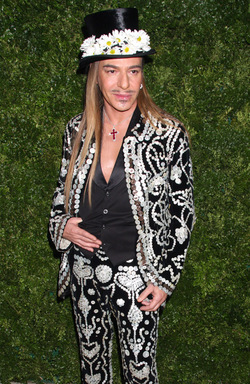 John Galliano loves collaborating with celebrities