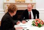 Merkel delivered an ultimatum Putin 


